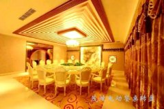 浙江温州酒店电动转盘餐桌案例