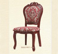 现代简欧风格实木餐椅-型号：DY616C