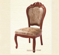 古典欧式实木餐椅-型号：DY616B